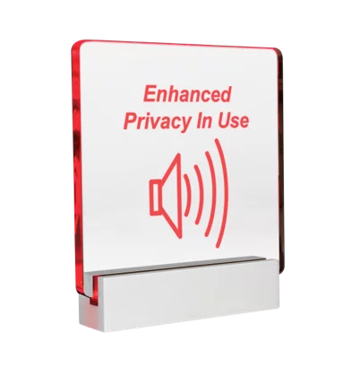 Privacy setting indicator for AtlasIED Sound Masking System from vibra-Sonic Control